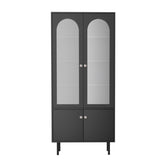 Artiss Buffet Sideboard Cupboard Cabinet Black FUR-S-SID-04-BK-AB