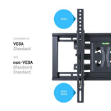 Tilt & Swivel Dual Arms TV Mount Cantilever Wall Bracket 40 46 50 55 56" LCD LED V767-U-420E