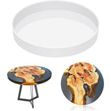 Extra Large Resin Table Mold 14 Inch Round Silicone Epoxy Resin Molds for River Table, DIY V1369-AZ3-W-16504