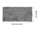 1X Shag Light Gray Area Rug 3' X 5' Soft Area Rugs for Living Room Bedroom Kids Room Decor V1369-AZ3-W-17617