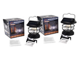 2 Pack Vintage Solar Camping Lantern Rechargeable Dual Panel Hanging Solar Powered Outdoor Lights V1294-YM0901-H49269-2