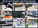 Portable Wireless Vacuum Cleaner 20000PA Vacuum 4-In-1 Vacuum Hand-Held - Purple - Size Brush - less V1106-769-87705-PUR-BRUSH