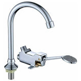 Foot Pedal Tap, Kitchen Sink Tap, Bathroom Tap, Basin Mixer Tap, Foot Control Tap V1237-ZY-715-022