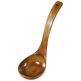 SKISUNO 1Set Soup Ladle Deep Soup Ladle Bamboo Material for Cooking and Serving Food 3.5 x 11 Inch V1189-WXFWAL-20260326-02419
