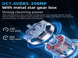 Electric Spin Scrubber Power Shower Cleaning Brush with Extendable Handle & 8 Brush Heads for V1222-G001