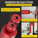 VEVOR Dry Diamond Core Drill 3"/76mm Dia. Hole Cutter for Concrete Masonry Brick V952-JGSKZYC314INVH9N9V0