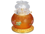Buddhist Temple Flower Light Glazed Buddha Oil Lamp for Churches Temple Shops Sacrifices V1294-YM0715-3115210269211