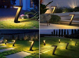 Black Outdoor Garden Pathway Lights Set Of 6 Garden Lighting Outdoor Illumination V1347-124-BLA-35144