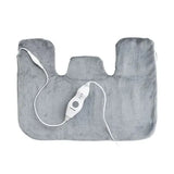 Electric Neck and Shoulder Heating Pad with 3 Temperature Levels 40-60&degC, Soft Polyester Cover V1189-LC-DG-00084