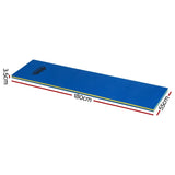 Weisshorn Floating Water Mat 55x180cm Foam Pad Swimming Pool Platform Blue FM-55-180-BU