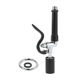 High Pressure Faucet Sprayer Restaurant Commercial Rinse Faucet Spray Valve Head Kit Black V1294-YM0901-3112210057111