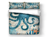 3 Pcs / Set Modern Style 100% Polyester Bedding Set Pillowcase Duvet Cover V1294-YM0901-JY21825-02