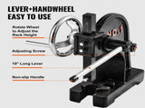 Arbor Press, 1 Ton Arbor Press with Handwheel, 15cm Maximum Height, Cast Iron Heavy-duty V952-SDKYLJGGSL1T2G169V0