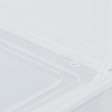 Shoe Storage Box Thick Side Opening Space Saving Transparent Stackable Shoe Organizer Foldable Shoe V1294-YM0901-3116240025211