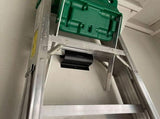 Heavy-Duty Ladder Hanger-Wall Mount Ladder Hooks for Ladder Storage-Wheelbarrow Hangers for Garage V1369-AZ3-W-08363