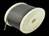 50M 316 Marine Stainless Steel Wire Rope Cable Decking Balustrade Rigging 7x19 4mm V63-835551