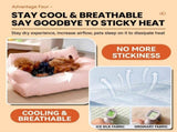 Cooling Ice Silk Pet Sofa Bed with 5D Massage Particles and Removable Washable Cover Plush V1341-ZY-MBKBLJWM-M-MINT