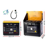 Devanti Portable Gas Oven LPG Black PGO-01-BK-YE