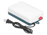 Aquarium Oxygen Pump with Dual Outlet Mute Fish Tank Air Pump 4.5W for Aquaculture CN220V V1294-YM0901-3111210220611