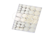 100pcs Xmas Ball Ornaments Xmas Tree Decorations Hanging Balls for Xmas Tree Decorations Holiday V1294-YM0901-3115240086512