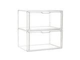 Artiss Clear Acrylic Display Case Box 2 Pack For Toys 54cm DS-27-CLX2