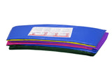 Kahuna 8ft Replacement Trampoline Safety Pad Cover and Jumping Spring Mat - Rainbow KAH-PDMAT-08-RB