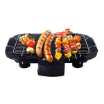 SOGA 49cm Electric BBQ Grill Teppanyaki Plate Non-stick Surface Hot Plate Kitchen 3-5 Person KOREANBBQPLATE49CM