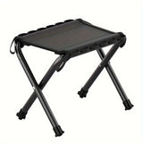 Folding Camping Stool with Hook 660g Lightweight Oxford Cloth Collapsible Seat for Fishing Picnic V1232-HWZDD001