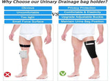 Catheter Leg Bag Holder,Fabric Catheter Sleeves Urine Leg Bag Holder-Adjustable Urinary Dage Bag V1370-AZ4-17940