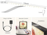 Picture Lights for Wall Plug in or Hardwired,3000K Warm White Dart Board Lights with V1171-CB-BOM001536