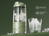 Black Portable Automatic Rechargeable Blender Wireless Juicer Mini Ice Crusher for Smoothies & V888-ELOSUNG36616