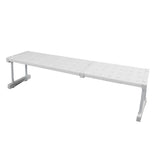 Expandable Closet Shelf Organizer Adjustable Space Saving Wardrobe Sink Tension Shelf 24cm Width V1294-YM0706-3117230203014