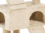 PaWz Cat Tree Scratching Post Scratcher Beige JJ0782-CR