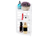 3 Tier Small Corner Shelves Plant Standing Rack for Small Spaces Bathroom Bedroom Organizer V1294-YM0901-3116200053511