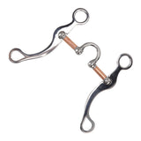 Horse Snaffle Bit Stainless Steel Rose Gold Plated Gag Loose Ring Outdoor Garden Cultivation V1294-YM3111220274211-0421