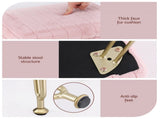 Artiss Storage Ottoman Vanity Foot Stool Pink FS-D-TED01-PK