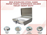 304 Stainless Steel Hand Paper Towel Dispenser Holder Toilet Heavy Duty V63-821741