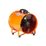 Portable Ventilator, 304.8mm/12inch Heavy Duty Cylinder Fan with 10m Duct Hose, 367W Strong Shop V952-BXS550W1012IN2YW8V3