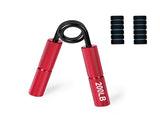 hand grip grip strength trainer, home fitness equipment, men's arm workout, wrist V1102-141-36637-RED-2PCS