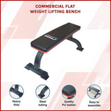 Commercial Flat Weight Lifting Bench V63-822671