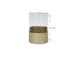 Aura Subtle Pillar Candleholder 13x25cm V637-78718CDL