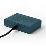 Lexon Flip Classic Reversible Alarm Clock - Blue V398-LD-LR157BF9