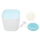 Portable Mini Washing Machine Ultrasonic USB Desktop Washer for Underwear Socks Baby Clothes Travel V1294-YM0703-3113230123412