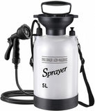 Portable for Camping with 7 Spray Modes, Hand Press Camping with Removable Hose and V1107-132-03155