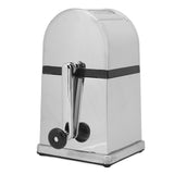 Manual Ice Crusher Labor Saving Hand Crank Shaved Ice Machine with Transparent Cover for Home Bar V1294-YM0716-3113220134211