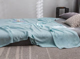 59x39" 100% Cottons Blanket, Soft and Breathable Bed Blanket, Multi-functional Bed Blanket for All V1189-WXFWAL-20260319-00935