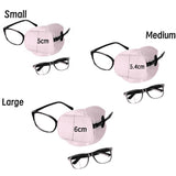 6Pcs Soft Eye Patch for Glasses, Reusable and Breathable Eyes Patch for Men Women to Cover Right or V1370-AZ4-14963