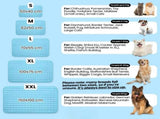 Self-Cooling Dog Washable Portable Coolings Pad for Dogs Cats, Ice Silk Self Cooling Foldables V1366-AZ2-W-10808
