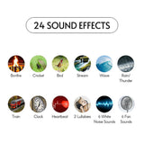 Babies White Noise Sound Machine Sleep Soother Device V1263-JX-5480