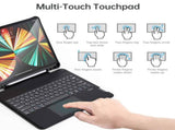 CHOETECH BH-017 Bluetooth Keyboard with Touchpad and Backlight for iPad Pro 10.9 " V28-ELECHOBH017BK